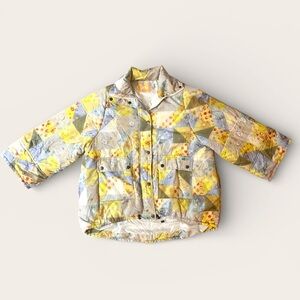 Urban Outfitters Patchwork Puffy Coat